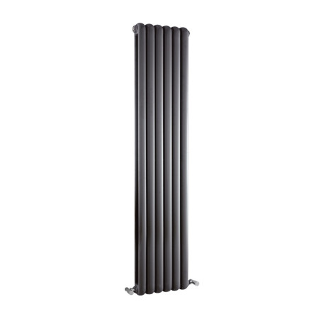 HSA006 Hudson Reed Salvia Double Panel Radiator 1500 x 383mm Anthracite (1)