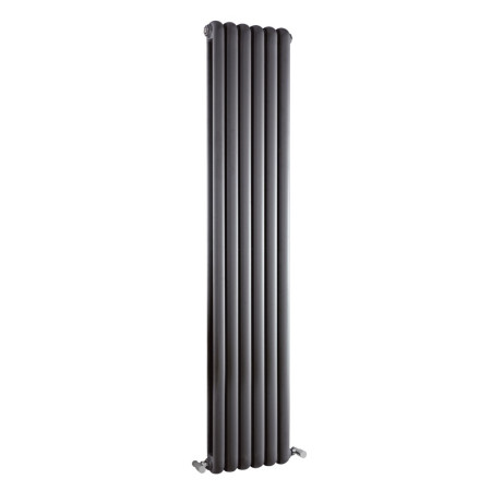 HSA005 Hudson Reed Salvia Double Panel Radiator 1800 x 383mm Anthracite (1)
