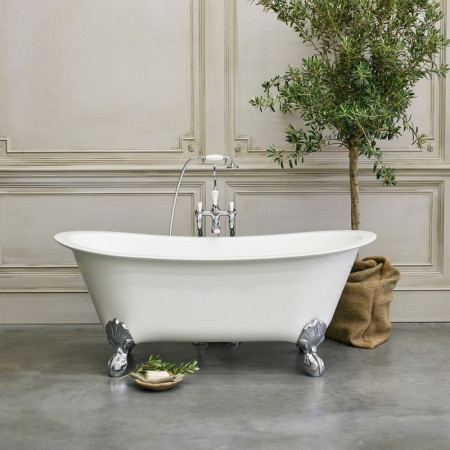 N10CS Clearwater Bartello Grande Traditional 1690mm Freestanding Bath (2)