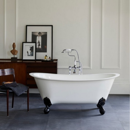 N10CS Clearwater Bartello Grande Traditional 1690mm Freestanding Bath (3)