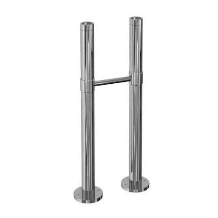 Clearwater Shrouds + Horizontal Support Bar (Over Rim) - Pair - Chrome