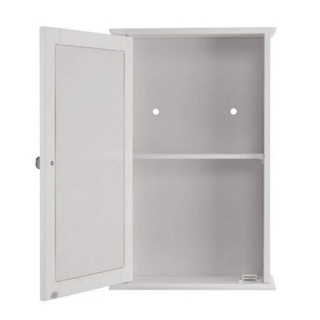 WC271022 Croydex Blanco Single Mirror Door Cabinet (2)