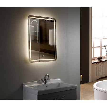 Croydex Chawston Illuminated Square Mirror