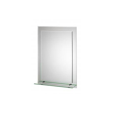 Croydex Devoke Rectangular Double Layer Mirror with Shelves