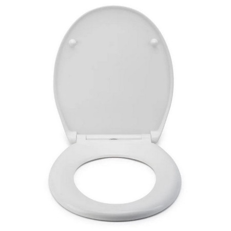 WL533622H Croydex Eldon Toilet Seat with Soft Close Open View