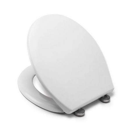 WL533622H Croydex Eldon Toilet Seat with Soft Close Back View