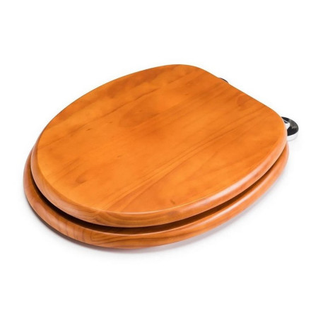 WL602250H Croydex Flexi-Fix Davos Antique Pine Toilet Seat (4)