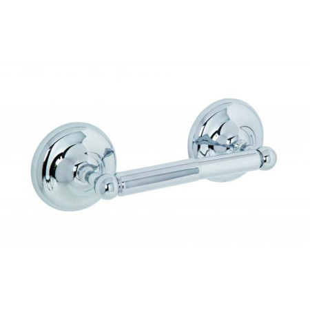 Croydex Flexi-Fix Grosvenor Chrome Spindle Toilet Roll Holder