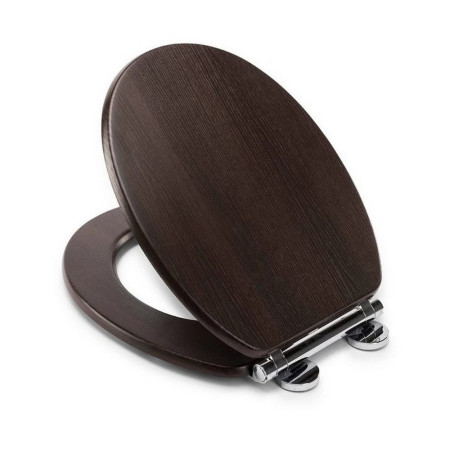 WL602677H Croydex Flexi-Fix Montoro Walnut Effect Toilet Seat (4)