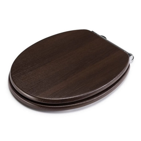 WL602677H Croydex Flexi-Fix Montoro Walnut Effect Toilet Seat (3)