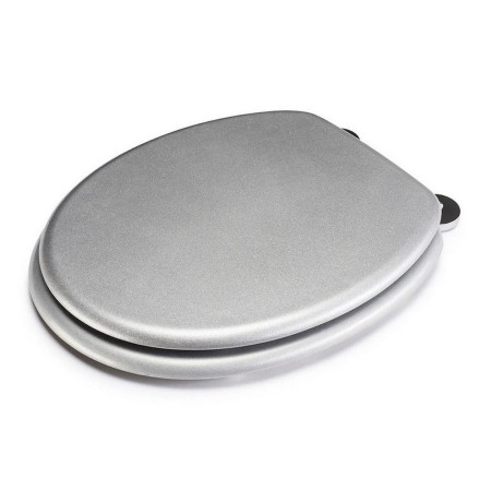 WL601840H Croydex Flexi-Fix Silver Quartz Toilet Seat (4)