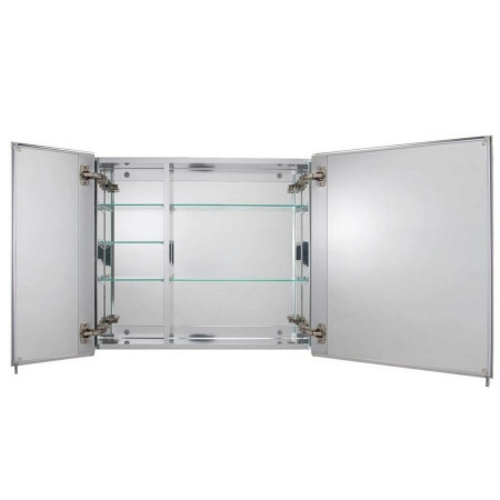 WC101669 Croydex Halton Double Door Bi-View Cabinet (2)
