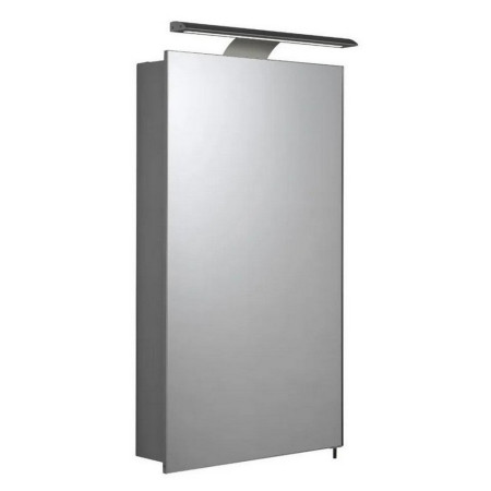 WC147769E Croydex Jefferson Single Door Illuminated Cabinet Side View