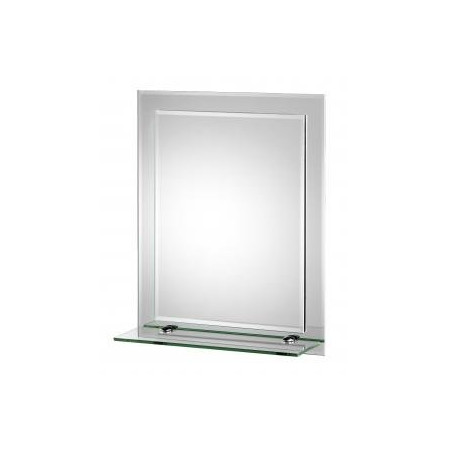 Croydex Rydal Rectangular Mirror with Shelf