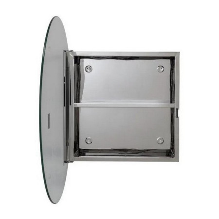 WC836005 Croydex Severn Circular Mirror Cabinet (2)