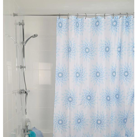 Croydex Textile Shower Curtain - Splash