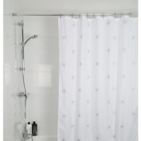 Croydex Textile Shower Curtain - Stellar