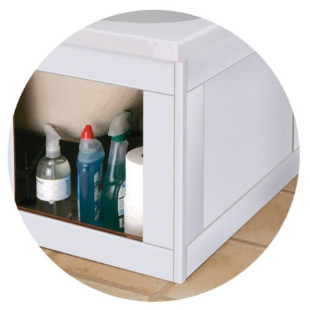 Croydex Unfold 'N' Fit Bath End Panel