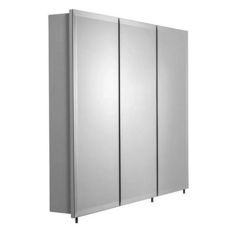 WC102322 Croydex Westbourne Triple Door Tri-View Cabinet (3)