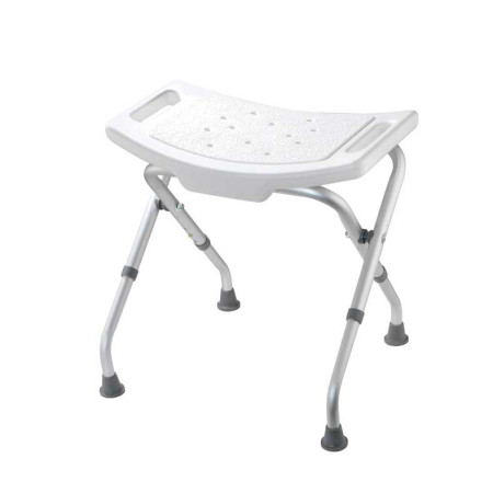 Croydex White Adjustable Bathroom & Shower Seat