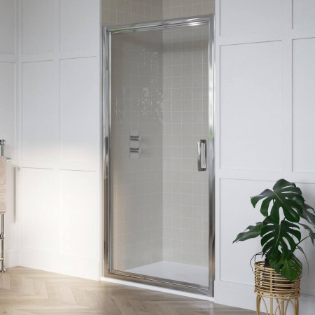 APOINF760 Dawn Apollo 760mm Infold Shower Door in Chrome (1)