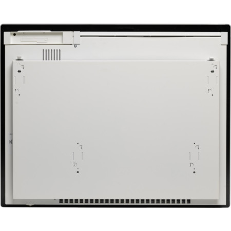 Dimplex Girona 1.00KW White Glass Electronic Panel Heater Back View