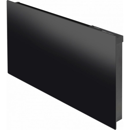 Dimplex Girona 2.00KW Black Glass Electronic Panel Heater Front View
