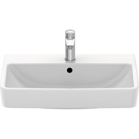 23756000002 Duravit No 1 600mm Wall Mounted 1TH Basin Front View