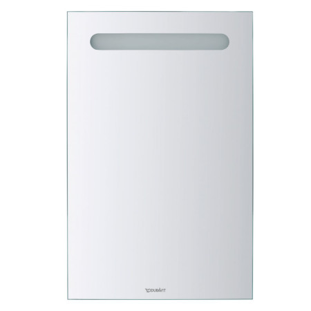 N17950000000000 Duravit No 1 700 x 450mm LED Illuminated Bathroom Mirror Front View Switched Off
