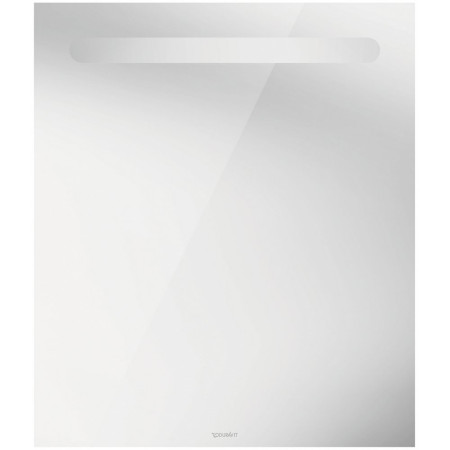 N17951000000000 Duravit No 1 700 x 600mm LED Illuminated Bathroom Mirror Front View Switched Off