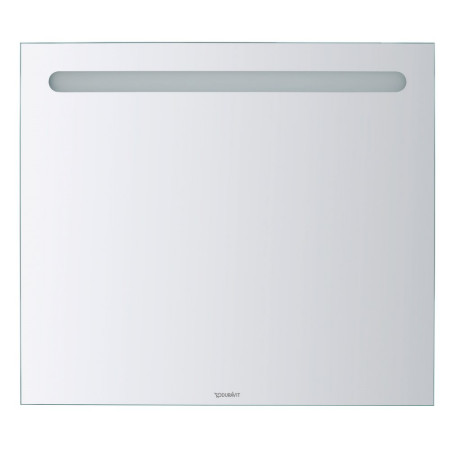 N17952000000000 Duravit No 1 800 x 700mm LED Illuminated Bathroom Mirror Front View Switched Off