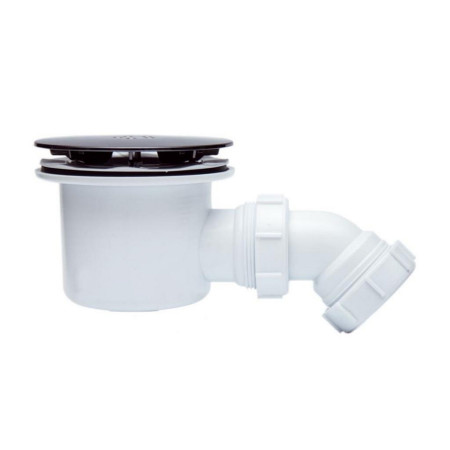 14.501 Eastbrook 90mm Chrome Fast Flow Shower Waste Side View