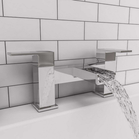79.1041 Eastbrook Abberton Chrome Bath Filler Lifestyle