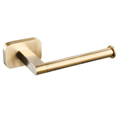 Eastbrook Asti Brushed Brass Toilet Roll Holder