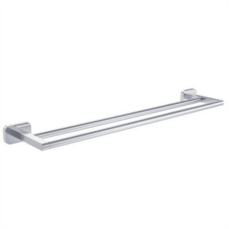 Eastbrook Asti Chrome 600mm Double Towel Rail
