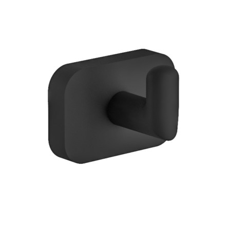 Eastbrook Asti Matt Black Curved Robe Hook
