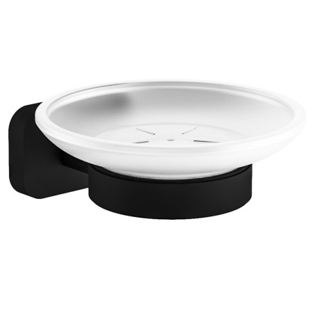 Eastbrook Asti Matt Black Soap Dish