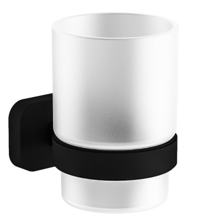 Eastbrook Asti Matt Black Tumbler Holder