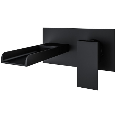 Eastbrook Chetwode Black Wall Mounted Bath Filler