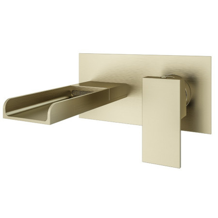 Eastbrook Chetwode Brushed Brass Wall Mounted Bath Filler