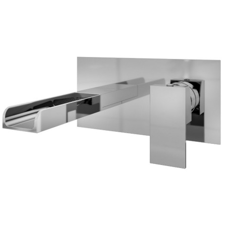 Eastbrook Chetwode Chrome Wall Mounted Basin Mixer