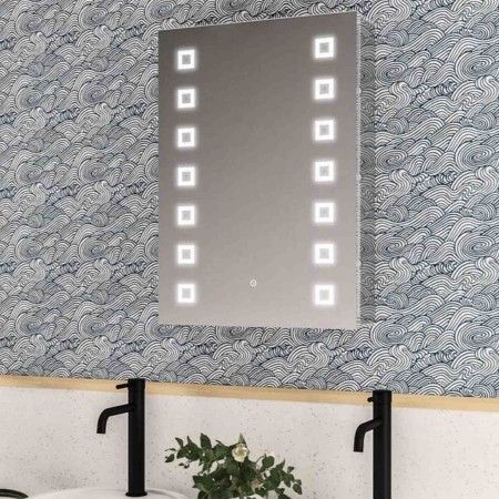 Eastbrook Chiana 500 x 700mm One Door LED Mirror Cabinet