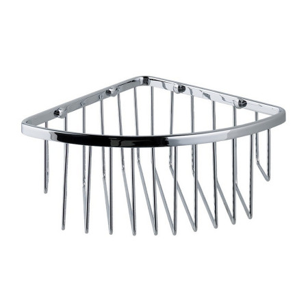 Eastbrook Chrome Corner Solid Brass Shower Basket
