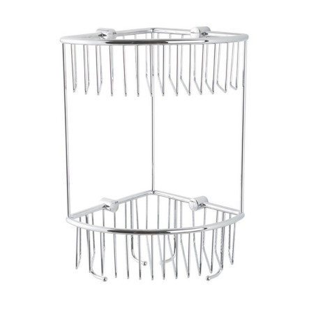 Eastbrook Chrome Double Corner Shower Basket