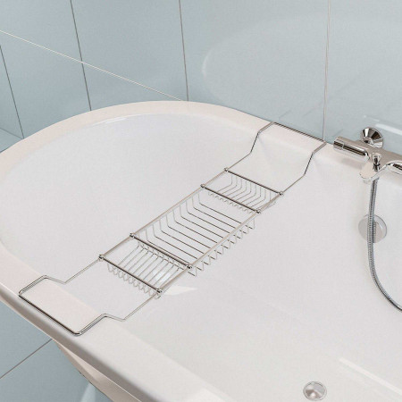Eastbrook Chrome Extendable Bath Rack