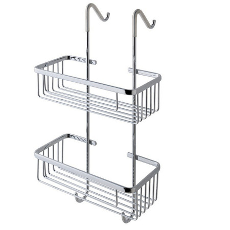 Eastbrook Chrome Rectangular Hanging Shower Basket