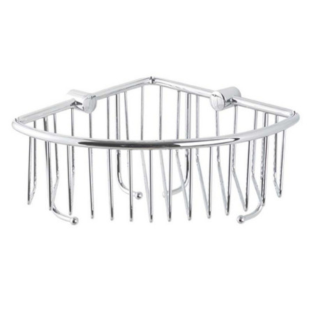 Eastbrook Chrome Single Corner Shower Basket