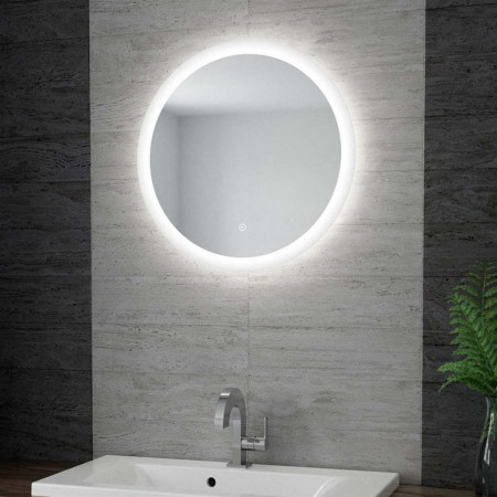 Eastbrook Ellera 580mm Circular LED Bathroom Mirror