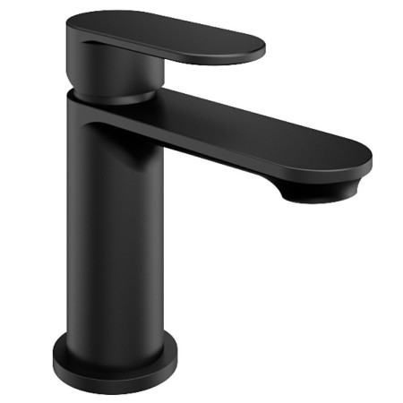 Eastbrook Elsted Matt Black Basin Mixer with Waste