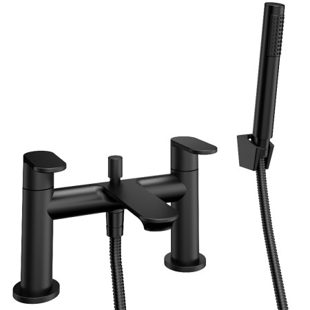 Eastbrook Elsted Matt Black Bath Shower Mixer